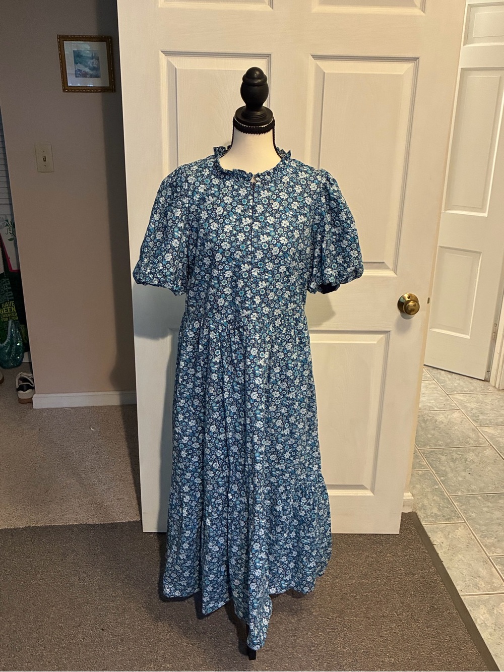 Hyacinth House Bluebells Midi Dress